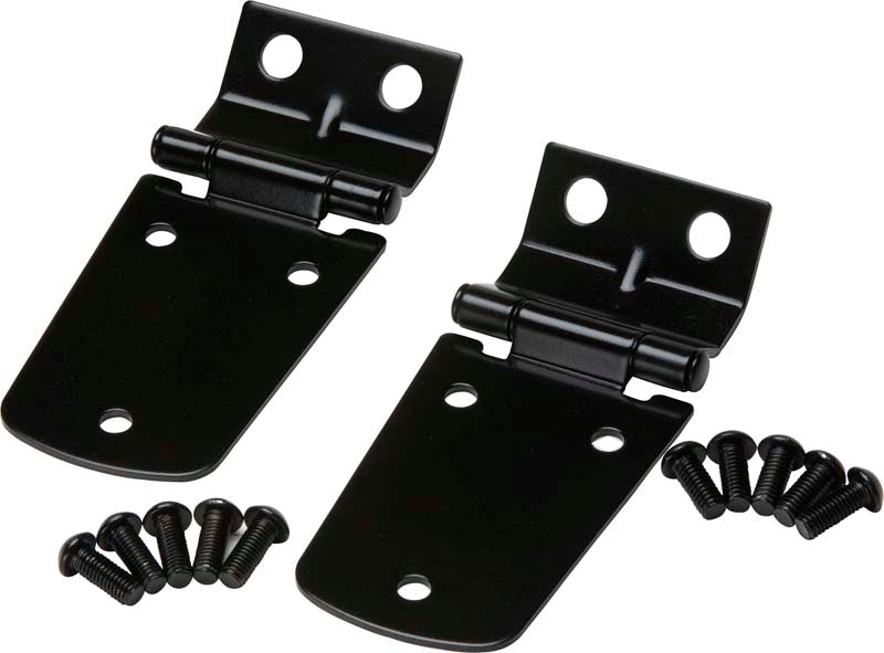 Kentrol 50476 Jeep TJ Hood Hinge Pair 97-06 Wrangler TJ Powdercoat Black Kentrol - Truck Part Superstore