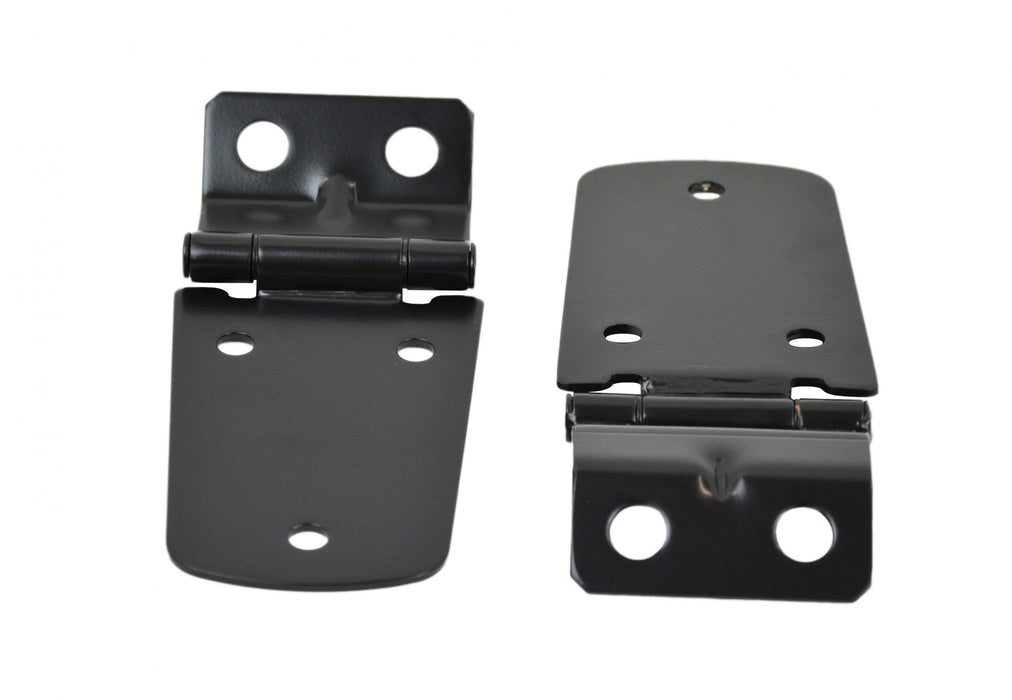 Kentrol 50476 Jeep TJ Hood Hinge Pair 97-06 Wrangler TJ Powdercoat Black Kentrol - Truck Part Superstore