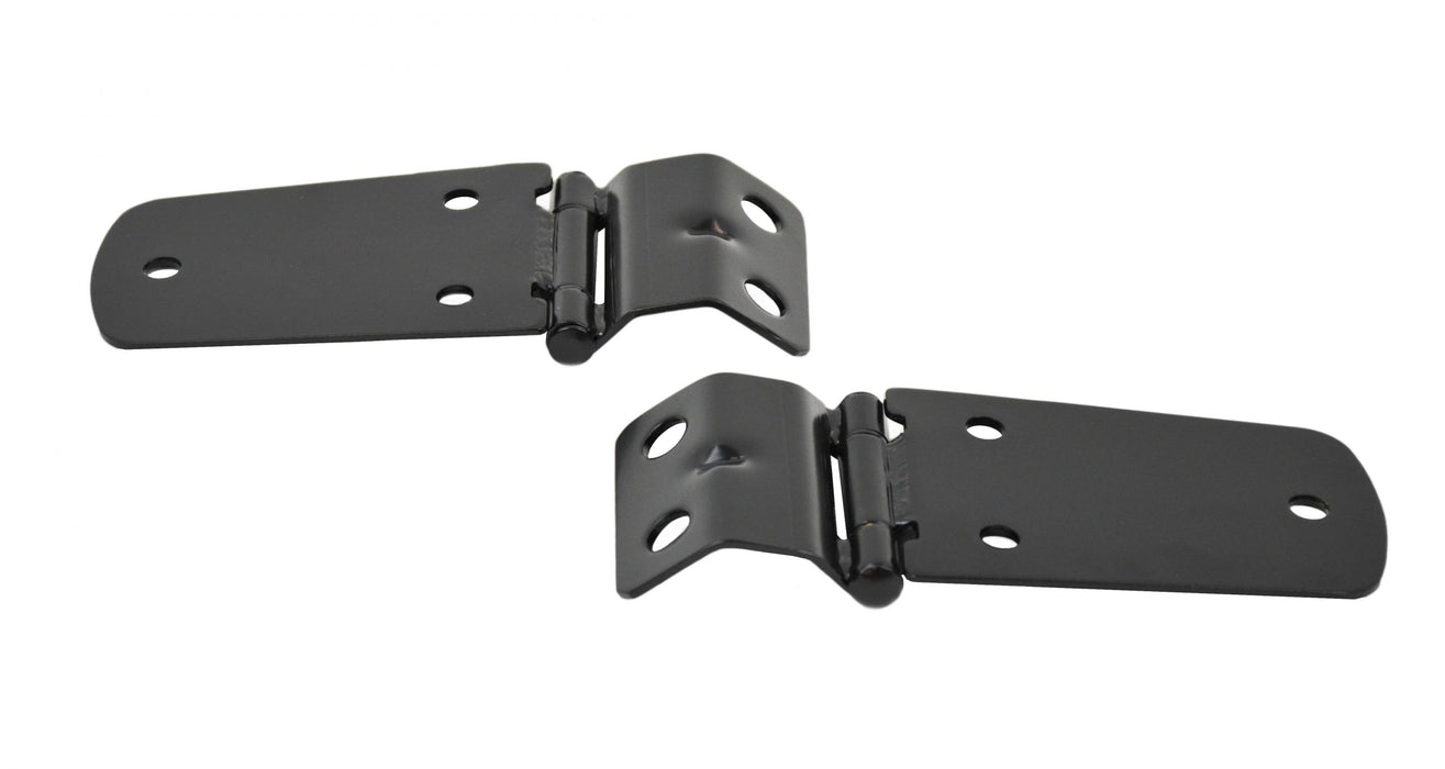 Kentrol 50476 Jeep TJ Hood Hinge Pair 97-06 Wrangler TJ Powdercoat Black Kentrol - Truck Part Superstore