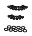 Kentrol 50476 Jeep TJ Hood Hinge Pair 97-06 Wrangler TJ Powdercoat Black Kentrol - Truck Part Superstore