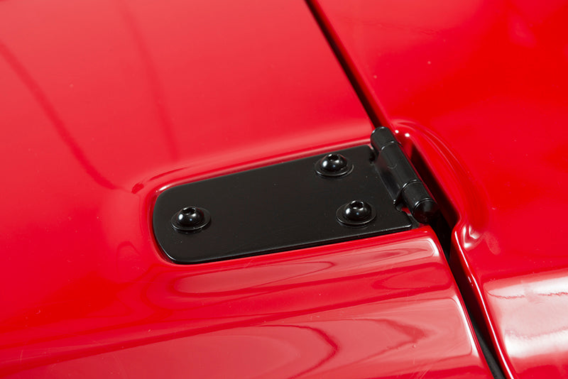 Kentrol 50476 Jeep TJ Hood Hinge Pair 97-06 Wrangler TJ Powdercoat Black Kentrol - Truck Part Superstore