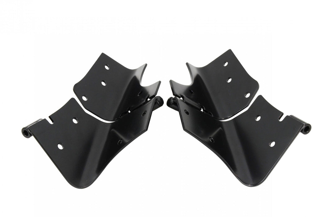 Kentrol 50477 Jeep TJ Windshield Hinge Pair 97-06 Wrangler TJ Powdercoat Black Kentrol - Truck Part Superstore