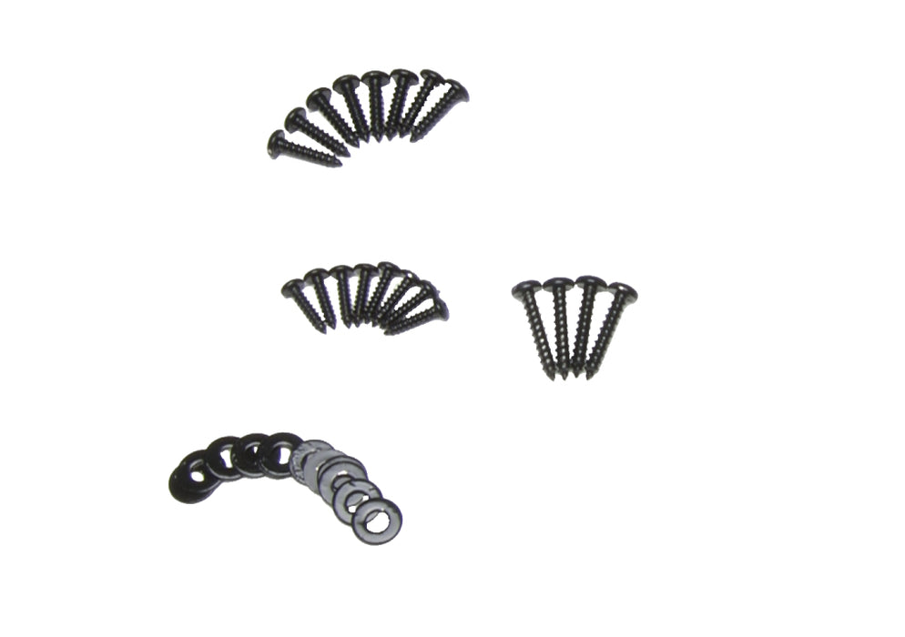 Kentrol 50488 Jeep TJ Wire Mesh Guard Set 6 Pieces 97-06 Wrangler TJ Powdercoat Black Kentrol - Truck Part Superstore