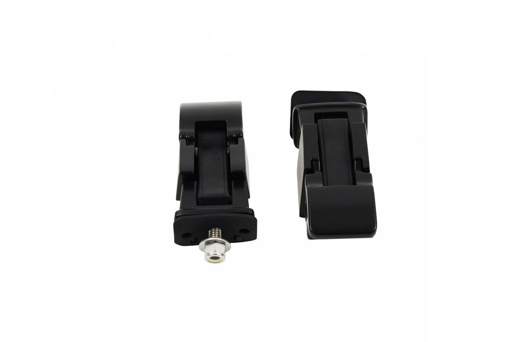 Kentrol 50489 Jeep TJ Hood Catch Pair 97-06 Wrangler TJ Powdercoat Black Kentrol - Truck Part Superstore