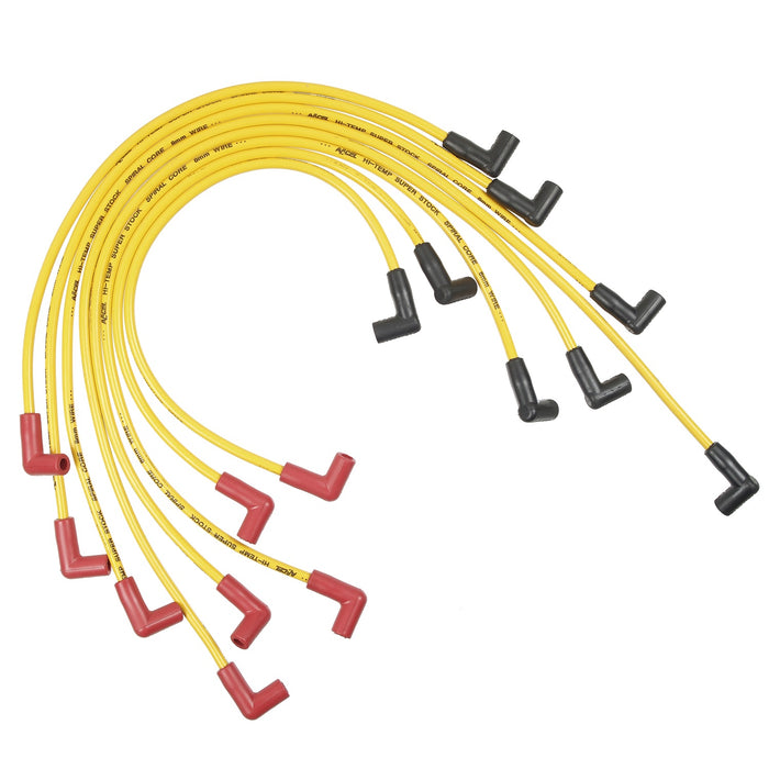 ACCEL 5048Y Custom Fit Super Stock Spiral Spark Plug Wire Set - Truck Part Superstore