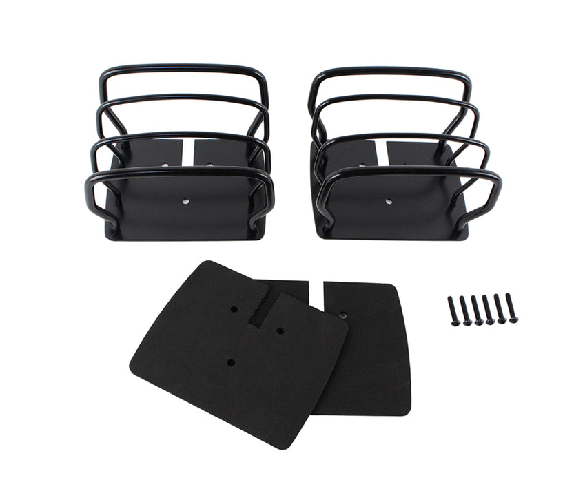 Kentrol 50497 JEEP CJ/YJ/TJ Taillight Guard Pair 76-06 CJ and Wrangler YJ/TJ Powdercoat Black Kentrol - Truck Part Superstore