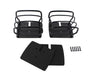 Kentrol 50497 JEEP CJ/YJ/TJ Taillight Guard Pair 76-06 CJ and Wrangler YJ/TJ Powdercoat Black Kentrol - Truck Part Superstore