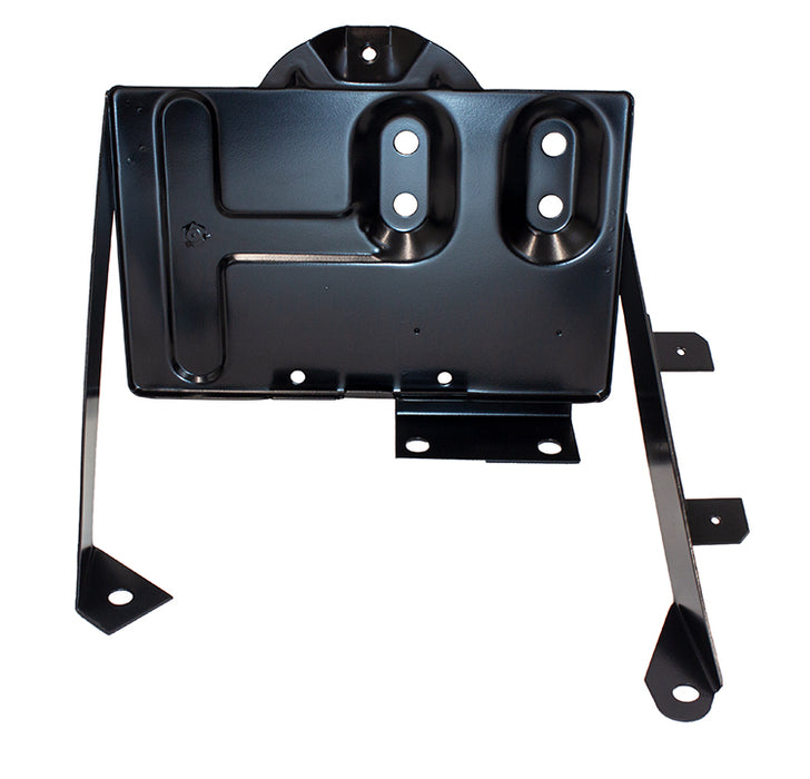 Kentrol 50498 Jeep CJ Battery Tray with support arm 76-86 CJ Powdercoat Black Kentrol - Truck Part Superstore