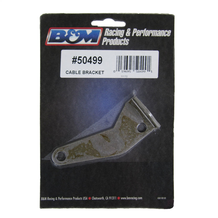 B&M 50499 Automatic Transmission Shift Cable Bracket; Natural Finish; - Truck Part Superstore