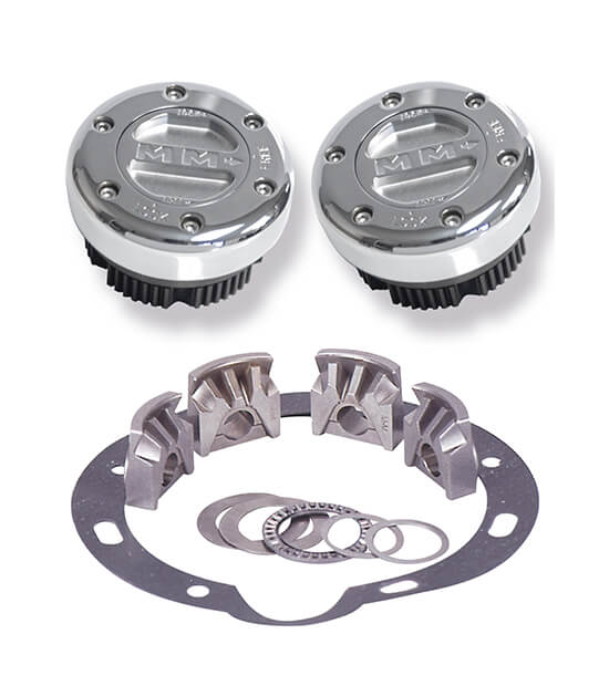 Mile Marker 505 4 x 2 Conversion Kit Ford And GM 203 Transfer Case w/Premium 1 Ton Hubs Mile Marker - Truck Part Superstore