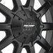 Pro Comp Alloy Wheels 5050-292745 Series 5050 10 Gauge 20x9 with 5 on 5 Bolt Pattern 4.5 Backspace Satin Black Finish Pro Comp Alloy Wheels - Truck Part Superstore