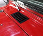 Kentrol 50500 Jeep TJ Hood Vent 98-06 Wrangler TJ Powdercoat Black Kentrol - Truck Part Superstore
