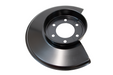 Kentrol 50501 Jeep CJ Disc Brake Dust Cover for 76-78 Jeep CJ Black Powdercoat Stainless Kentrol - Truck Part Superstore