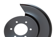 Kentrol 50502 Jeep CJ Disc Brake Dust Cover for 55-83 Jeep CJ Black Powdercoat Stainless Kentrol - Truck Part Superstore