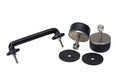 Kentrol 50503 Jeep TJ/JK Windshield Tie Down Kit 97-14 Wrangler TJ/JK Powdercoat Black Kentrol - Truck Part Superstore