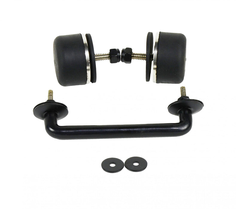 Kentrol 50503 Jeep TJ/JK Windshield Tie Down Kit 97-14 Wrangler TJ/JK Powdercoat Black Kentrol - Truck Part Superstore