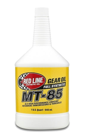 Red Line Oil 50504 MT-85 75W85 Manual Transmission Gear Oil GL-4 1 Quart Red Line Oil - Truck Part Superstore