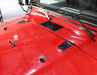Kentrol 50504WHC Jeep TJ Hood Kit Without Hood Catch 98-06 Wrangler TJ Powdercoat Black Kentrol - Truck Part Superstore