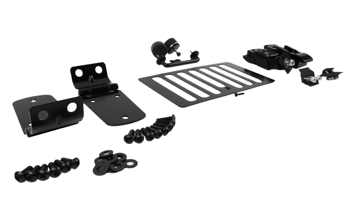 Kentrol 50504 Jeep TJ Hood Kit 98-06 Wrangler TJ Powdercoat Black Kentrol - Truck Part Superstore