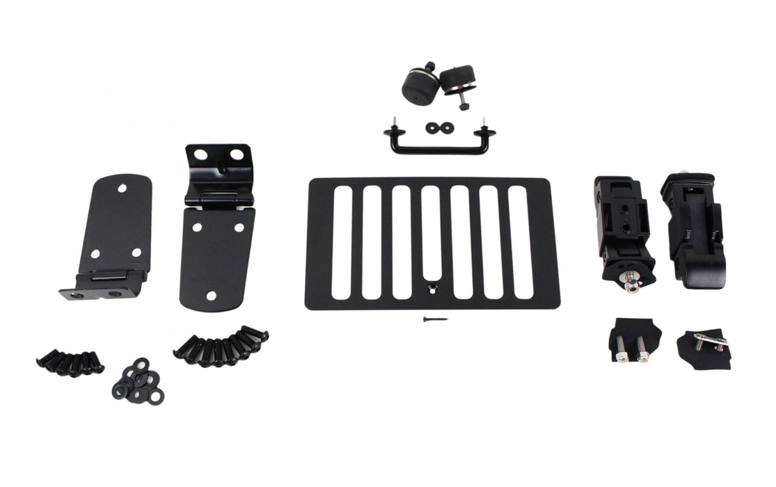 Kentrol 50504 Jeep TJ Hood Kit 98-06 Wrangler TJ Powdercoat Black Kentrol - Truck Part Superstore