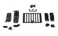 Kentrol 50504 Jeep TJ Hood Kit 98-06 Wrangler TJ Powdercoat Black Kentrol - Truck Part Superstore
