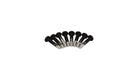 Kentrol 50507 Jeep CJ/YJ Hood Vent Air Scoop 78-95 CJ and Wrangler YJ Powdercoat Black Kentrol - Truck Part Superstore