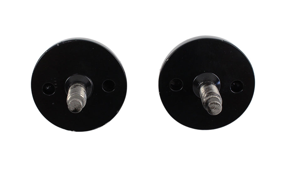 Kentrol 50510 Jeep CJ/YJ Windshield Knobs Pair 76-95 CJ and Wrangler YJ Powdercoat Black Kentrol - Truck Part Superstore