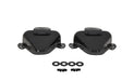 Kentrol 50513 Jeep CJ/YJ Interior Door Latch Brackets Pair 81-95 CJ and Wrangler YJ Powdercoat Black Kentrol - Truck Part Superstore