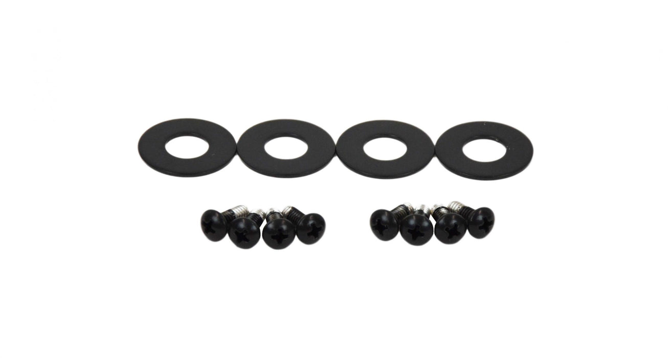 Kentrol 50513 Jeep CJ/YJ Interior Door Latch Brackets Pair 81-95 CJ and Wrangler YJ Powdercoat Black Kentrol - Truck Part Superstore