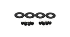 Kentrol 50513 Jeep CJ/YJ Interior Door Latch Brackets Pair 81-95 CJ and Wrangler YJ Powdercoat Black Kentrol - Truck Part Superstore