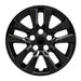 Coast To Coast IWC50516BLK 16 Inch; 10 Spoke; Gloss Black; Plastic; Set Of 4; Bolt On - Truck Part Superstore