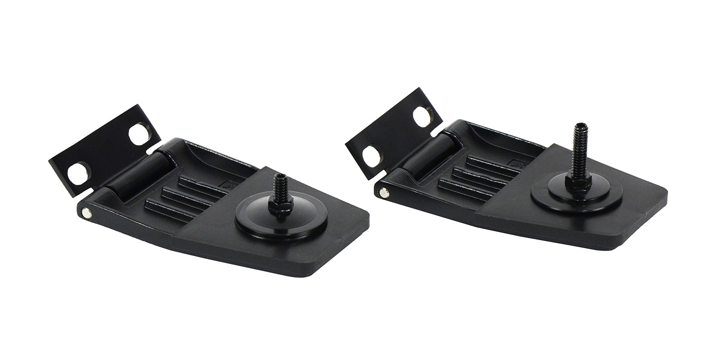 Kentrol 50516 Jeep YJ/TJ Hardtop Liftgate Hinge Pair 87-06 Wrangler TJ/YJ Powdercoat Black Kentrol - Truck Part Superstore
