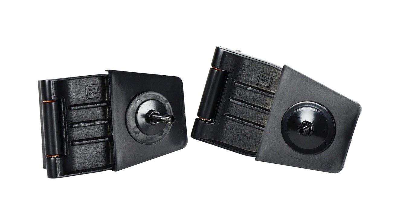 Kentrol 50516 Jeep YJ/TJ Hardtop Liftgate Hinge Pair 87-06 Wrangler TJ/YJ Powdercoat Black Kentrol - Truck Part Superstore