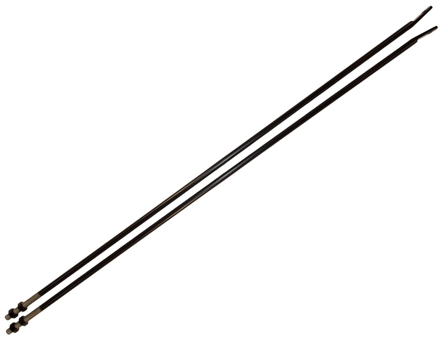 Kentrol 50517 Jeep CJ Strut Rod Kit 72-86 CJ Powdercoat Black Kentrol - Truck Part Superstore