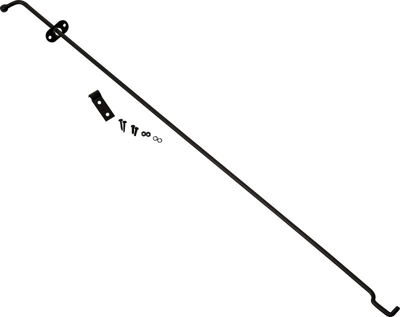 Kentrol 50523 Jeep TJ Hood Prop Rod 97-06 Wrangler TJ Powdercoat Black Kentrol - Truck Part Superstore