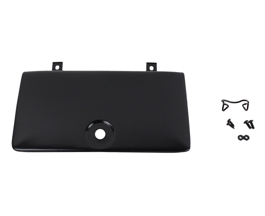 Kentrol 50526 Jeep CJ Glove Box Door Use with OE Key Lock 72-86 CJ Powdercoat Black Kentrol - Truck Part Superstore
