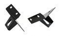 Kentrol 50531 Jeep CJ/YJ Light Bracket Pair 76-95 CJ and Wrangler YJ Powdercoat Black Kentrol - Truck Part Superstore