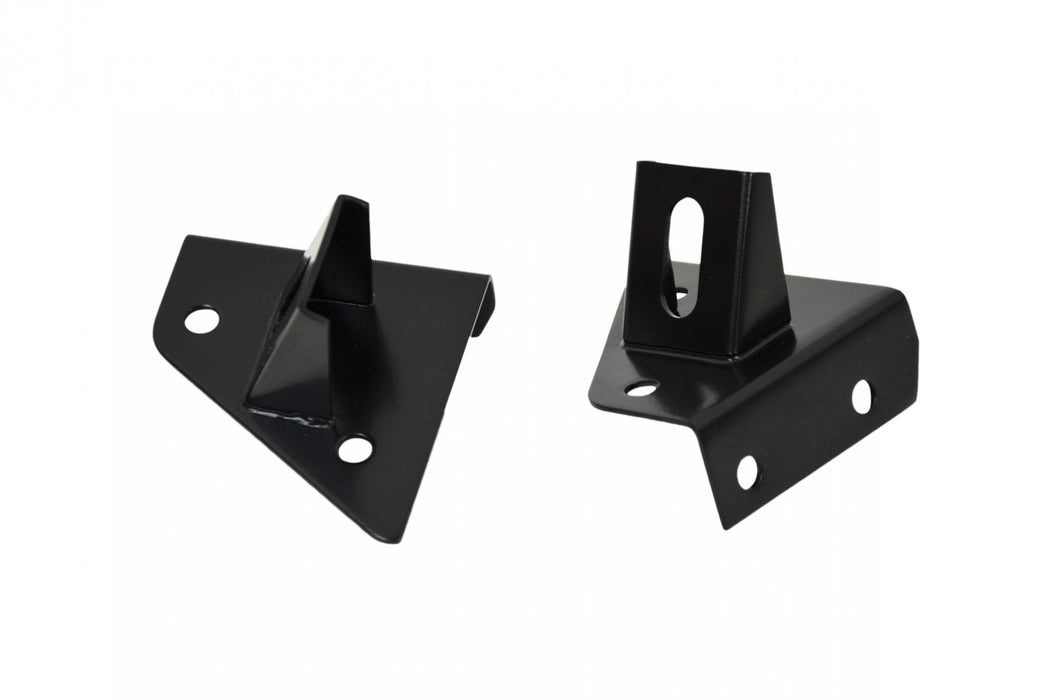 Kentrol 50531 Jeep CJ/YJ Light Bracket Pair 76-95 CJ and Wrangler YJ Powdercoat Black Kentrol - Truck Part Superstore