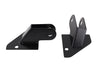 Kentrol 50533 Jeep YJ Mirror Relocation Bracket Pair 87-95 Wrangler TJ Powdercoat Black Kentrol - Truck Part Superstore