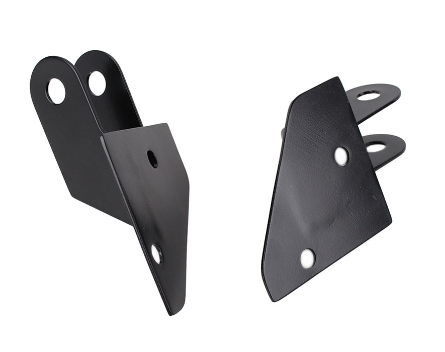 Kentrol 50533 Jeep YJ Mirror Relocation Bracket Pair 87-95 Wrangler TJ Powdercoat Black Kentrol - Truck Part Superstore