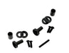 Kentrol 50533 Jeep YJ Mirror Relocation Bracket Pair 87-95 Wrangler TJ Powdercoat Black Kentrol - Truck Part Superstore