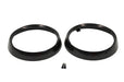 Kentrol 50537 Jeep CJ Headlight Bezels Pair 72-86 CJ Powdercoat Black Kentrol - Truck Part Superstore