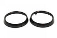 Kentrol 50537 Jeep CJ Headlight Bezels Pair 72-86 CJ Powdercoat Black Kentrol - Truck Part Superstore