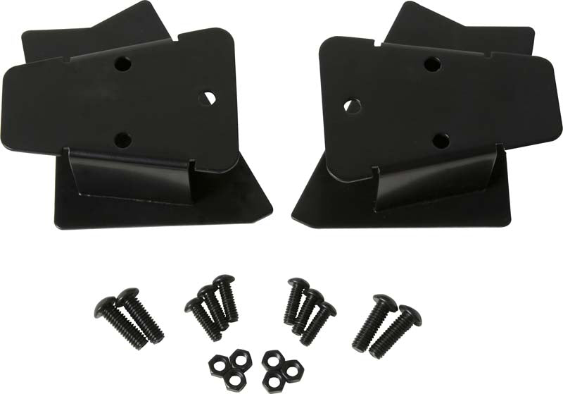 Kentrol 50542 Jeep TJ Mirror Relocation Bracket Pair 03-06 Wrangler TJ Powdercoat Black Kentrol - Truck Part Superstore