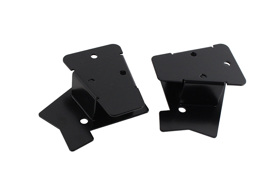 Kentrol 50542 Jeep TJ Mirror Relocation Bracket Pair 03-06 Wrangler TJ Powdercoat Black Kentrol - Truck Part Superstore