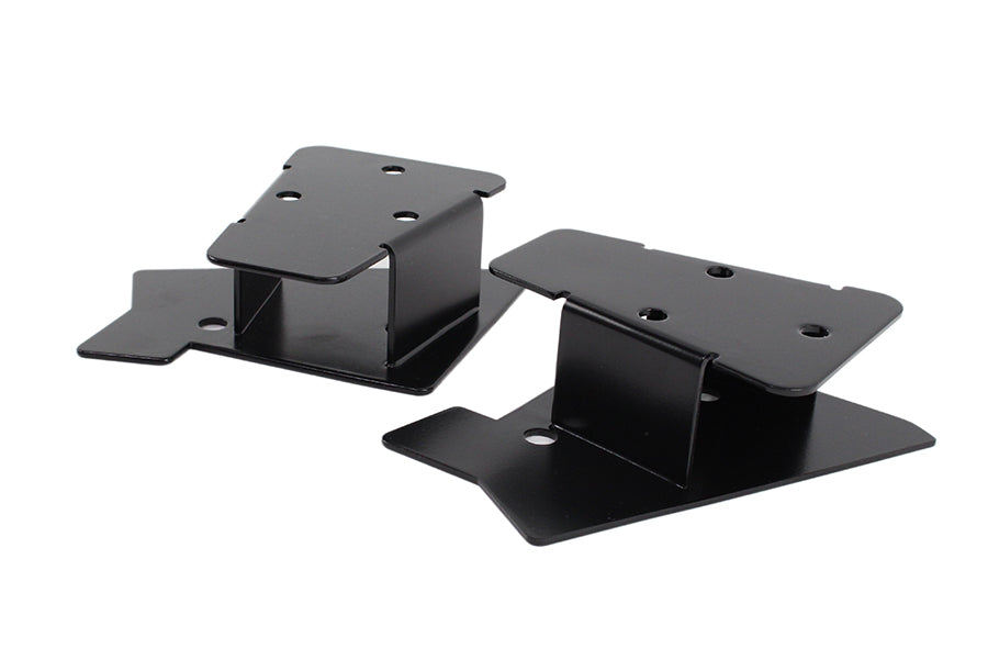 Kentrol 50542 Jeep TJ Mirror Relocation Bracket Pair 03-06 Wrangler TJ Powdercoat Black Kentrol - Truck Part Superstore