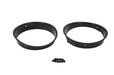 Kentrol 50543 Jeep TJ Headlight Bezels Pair 97-06 Wrangler TJ Powdercoat Black Kentrol - Truck Part Superstore