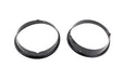 Kentrol 50543 Jeep TJ Headlight Bezels Pair 97-06 Wrangler TJ Powdercoat Black Kentrol - Truck Part Superstore