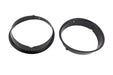Kentrol 50543 Jeep TJ Headlight Bezels Pair 97-06 Wrangler TJ Powdercoat Black Kentrol - Truck Part Superstore