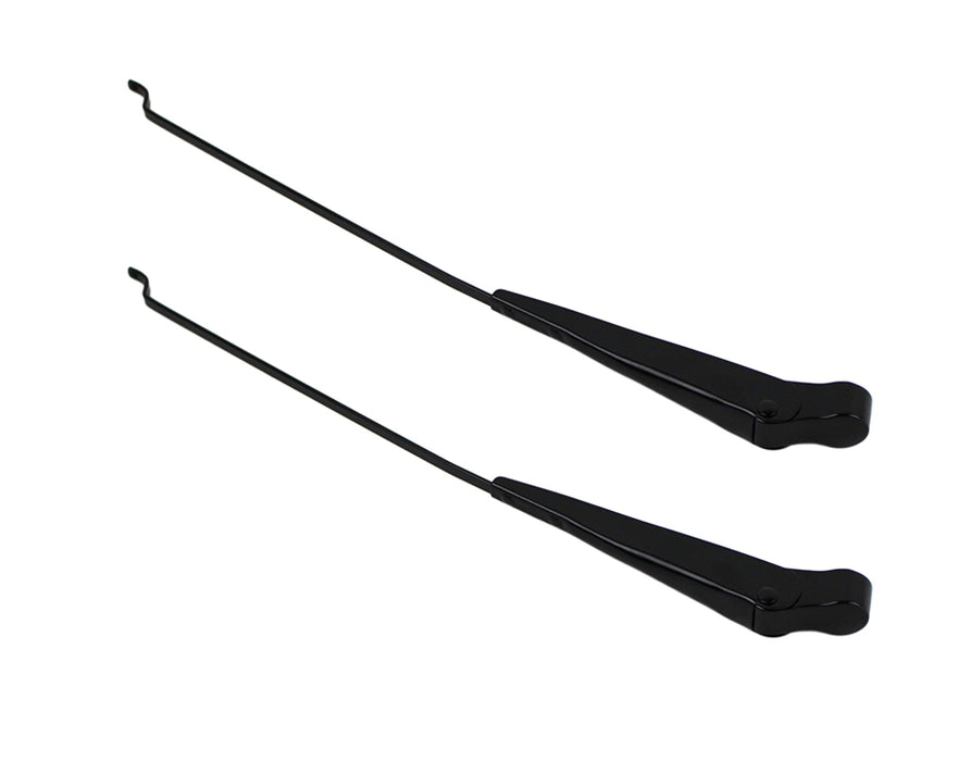 Kentrol 50544 Jeep CJ Windshield Wiper Arms Pair 68-86 CJ Powdercoat Black Kentrol - Truck Part Superstore